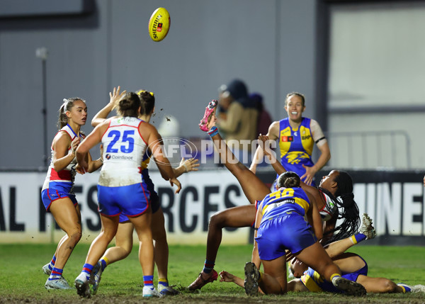 AFLW 2025 Practice Match - West Coast v Western Bulldogs - A-61023919