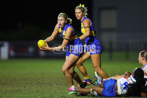 AFLW 2025 Practice Match - West Coast v Western Bulldogs - A-61023922
