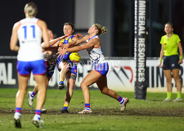 AFLW 2025 Practice Match - West Coast v Western Bulldogs - A-61023934