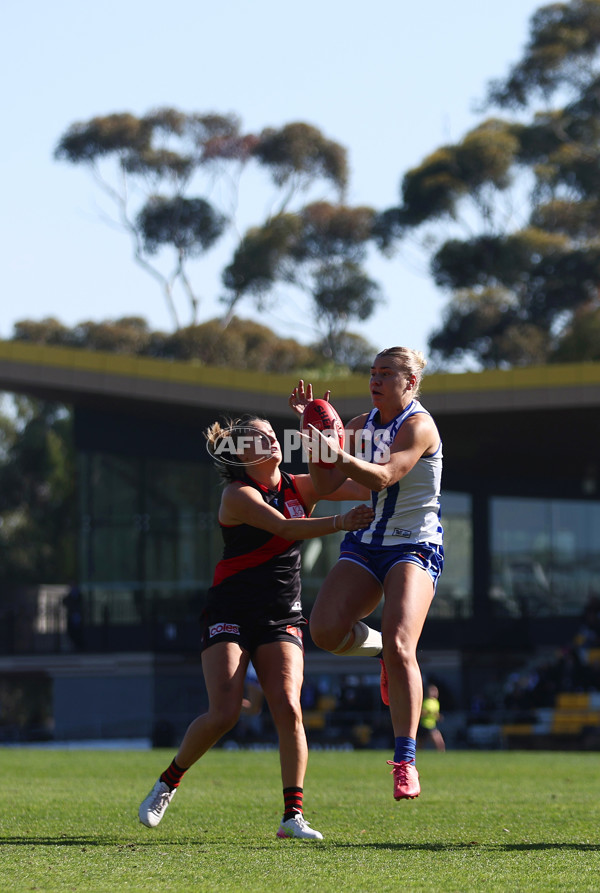 AFLW 2025 Practice Match - North Melbourne v Essendon - A-61023951