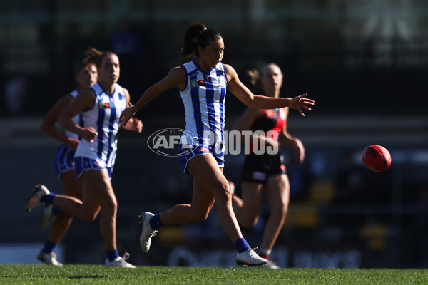 AFLW 2025 Practice Match - North Melbourne v Essendon - A-61023952