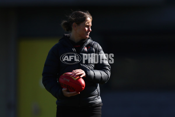 AFLW 2025 Practice Match - North Melbourne v Essendon - A-61023955