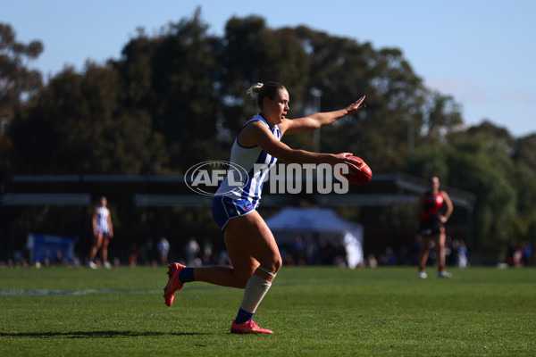 AFLW 2025 Practice Match - North Melbourne v Essendon - A-61023956
