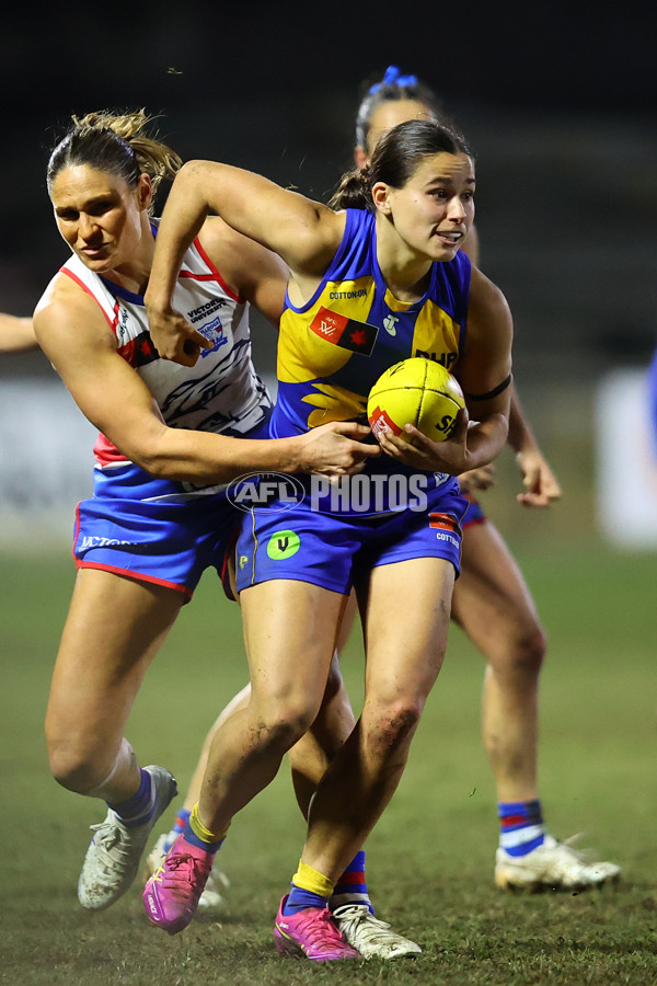 AFLW 2025 Practice Match - West Coast v Western Bulldogs - A-61024420