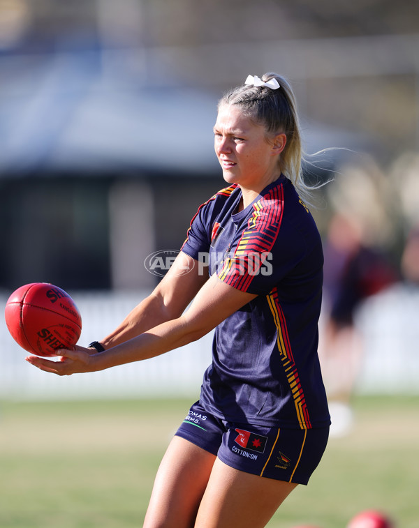 AFLW 2025 Practice Match - Adelaide v Melbourne - A-61024451