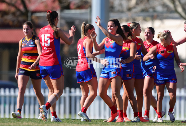 AFLW 2025 Practice Match - Adelaide v Melbourne - A-61026605