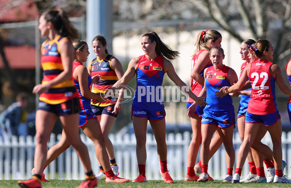 AFLW 2025 Practice Match - Adelaide v Melbourne - A-61027377