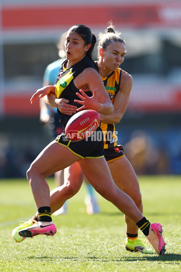 AFLW 2025 Practice Match - Richmond v Hawthorn - A-61029065