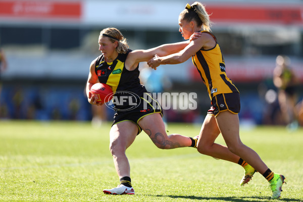 AFLW 2025 Practice Match - Richmond v Hawthorn - A-61029094