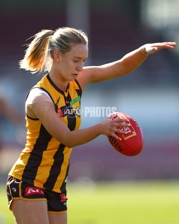 AFLW 2025 Practice Match - Richmond v Hawthorn - A-61029098