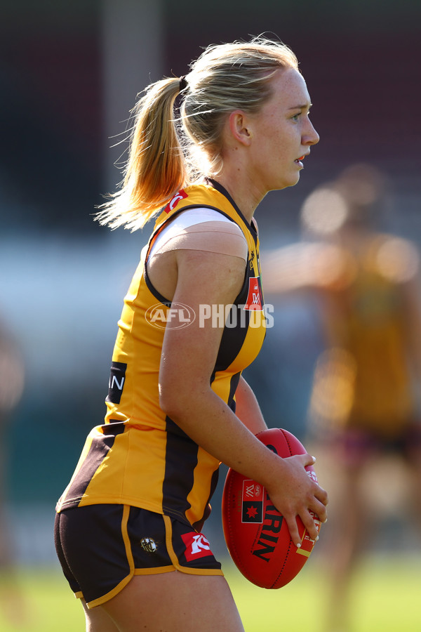 AFLW 2025 Practice Match - Richmond v Hawthorn - A-61029100