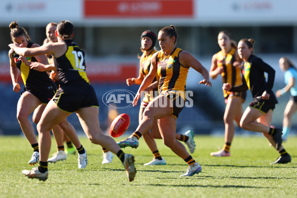 AFLW 2025 Practice Match - Richmond v Hawthorn - A-61029136