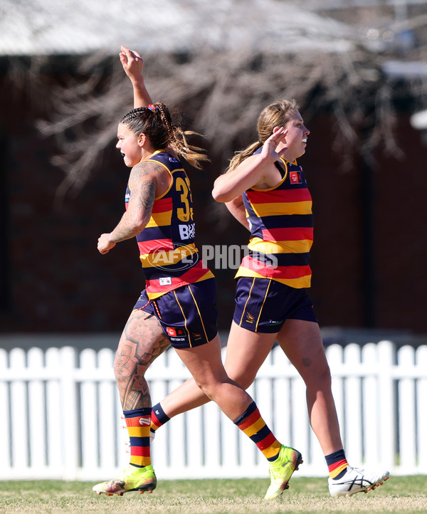 AFLW 2025 Practice Match - Adelaide v Melbourne - A-61030287