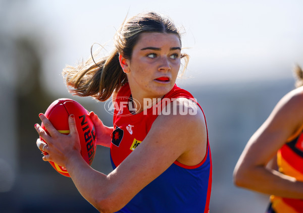 AFLW 2025 Practice Match - Adelaide v Melbourne - A-61030296