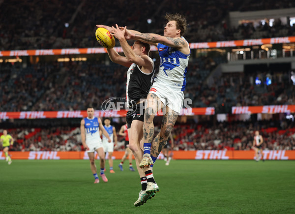 AFL 2025 Round 21 - St Kilda v North Melbourne - A-61030349