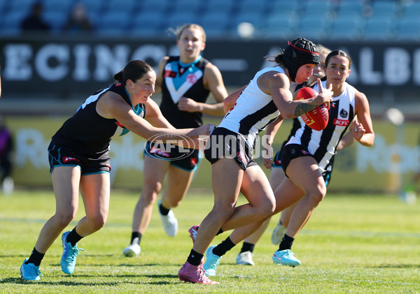 AFLW 2025 Practice Match - Port Adelaide v Collingwood - A-61035310