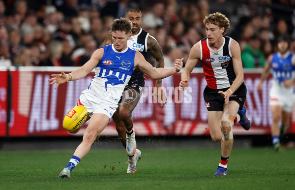 AFL 2025 Round 21 - St Kilda v North Melbourne - A-61035377