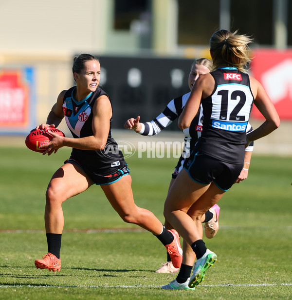 AFLW 2025 Practice Match - Port Adelaide v Collingwood - A-61035383