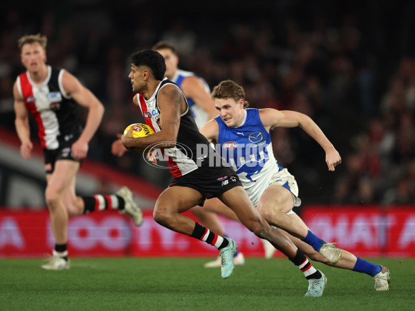 AFL 2025 Round 21 - St Kilda v North Melbourne - A-61039459