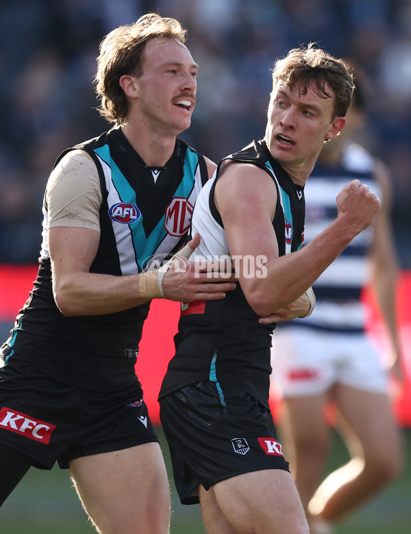 AFL 2025 Round 21 - Geelong v Port Adelaide - A-61042180