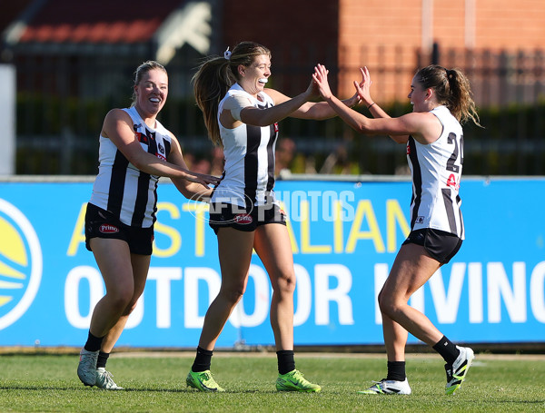 AFLW 2025 Practice Match - Port Adelaide v Collingwood - A-61043464