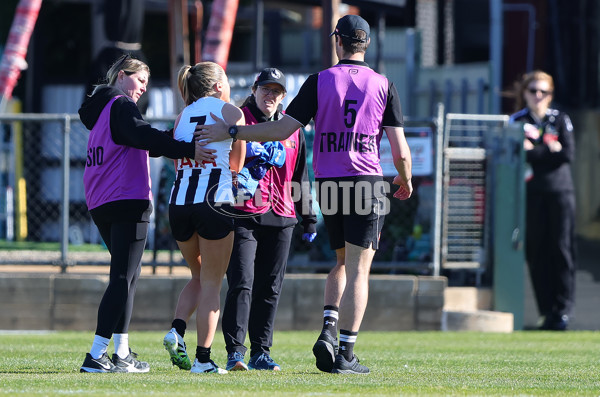 AFLW 2025 Practice Match - Port Adelaide v Collingwood - A-61044873