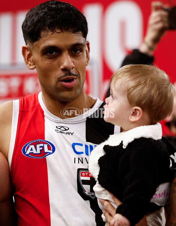 AFL 2025 Round 21 - St Kilda v North Melbourne - A-61046442