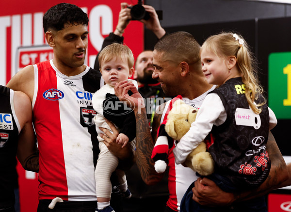 AFL 2025 Round 21 - St Kilda v North Melbourne - A-61046444