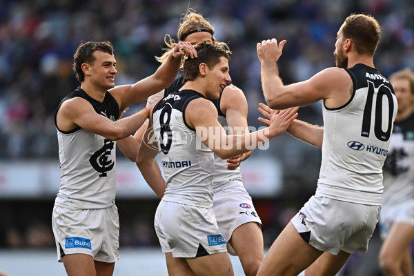 AFL 2025 Round 21 - Fremantle v Carlton - A-61055869