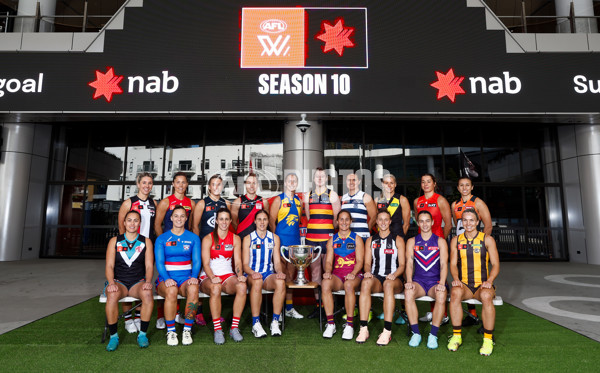 AFLW 2025 Media - AFLW Captains Day - A-61083427