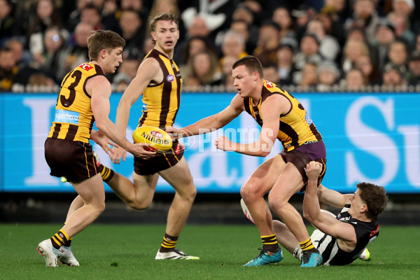 AFL 2025 Round 22 - Hawthorn v Collingwood - A-61166361