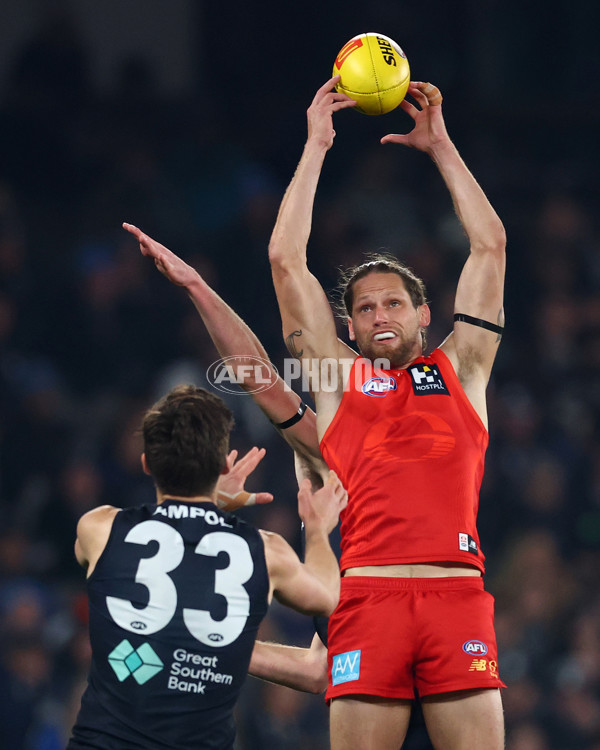 AFL 2025 Round 22 - Carlton v Gold Coast - A-61217196