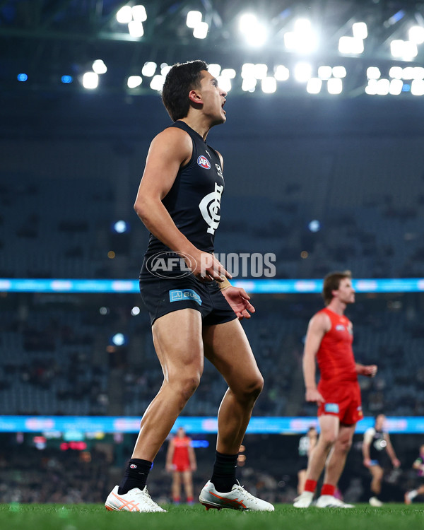 AFL 2025 Round 22 - Carlton v Gold Coast - A-61225080