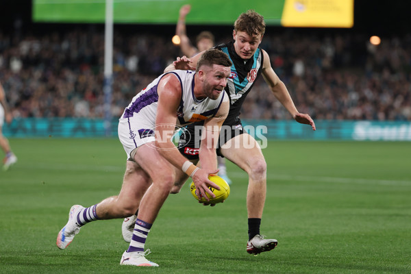 AFL 2025 Round 22 - Port Adelaide v Fremantle - A-61242851