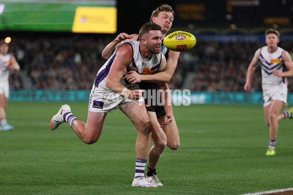 AFL 2025 Round 22 - Port Adelaide v Fremantle - A-61244417