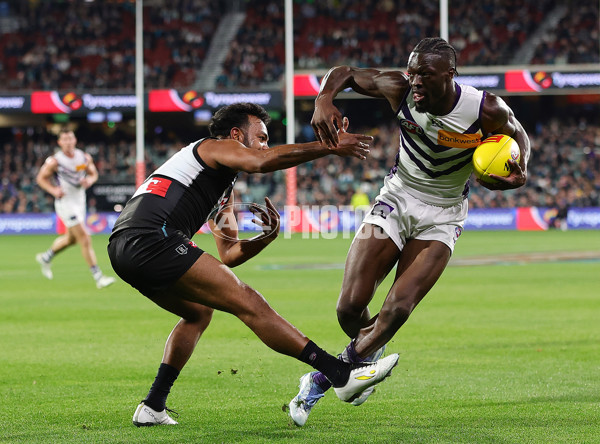 AFL 2025 Round 22 - Port Adelaide v Fremantle - A-61245629