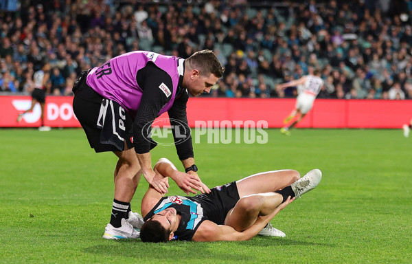 AFL 2025 Round 22 - Port Adelaide v Fremantle - A-61248260