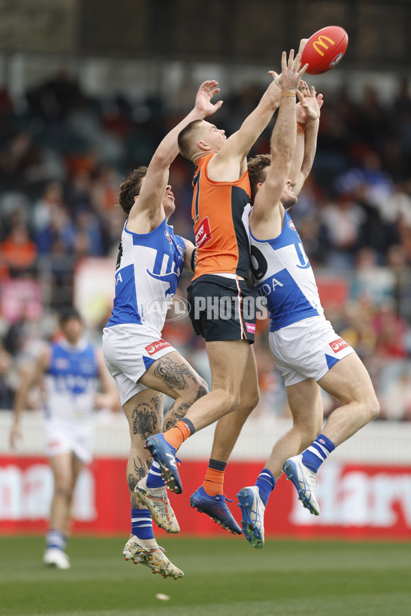 AFL 2025 Round 22 - GWS v North Melbourne - A-61256231