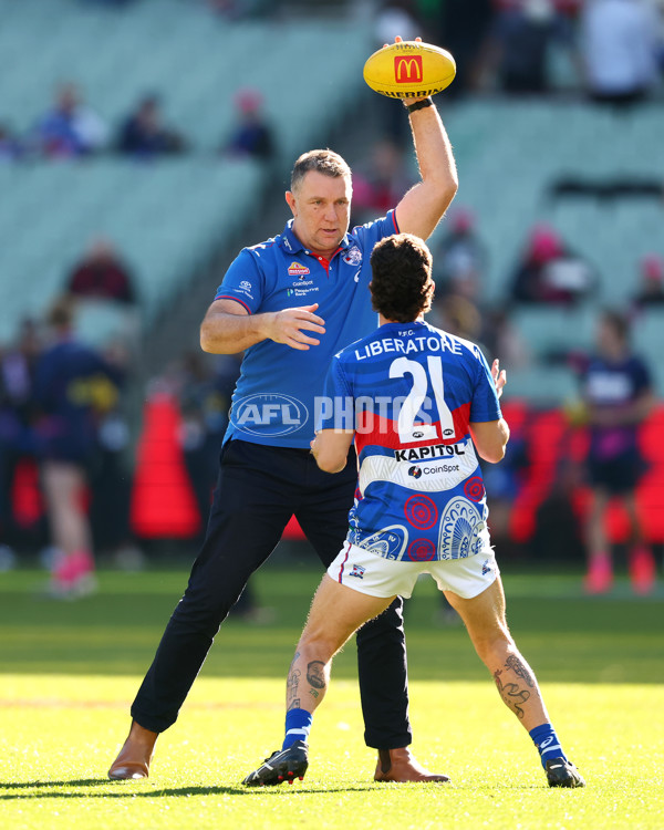 AFL 2025 Round 22 - Melbourne v Western Bulldogs - A-61256281