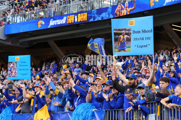 AFL 2025 Round 22 - West Coast v Adelaide - A-61278410