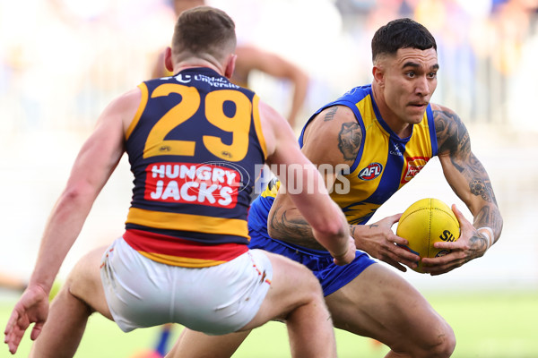 AFL 2025 Round 22 - West Coast v Adelaide - A-61286630
