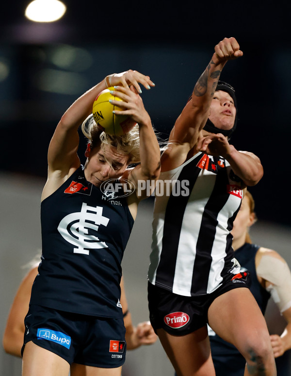AFLW 2025 Round 01 - Carlton v Collingwood - A-61343633