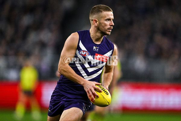AFL 2025 Round 23 - Fremantle v Brisbane - A-61386219