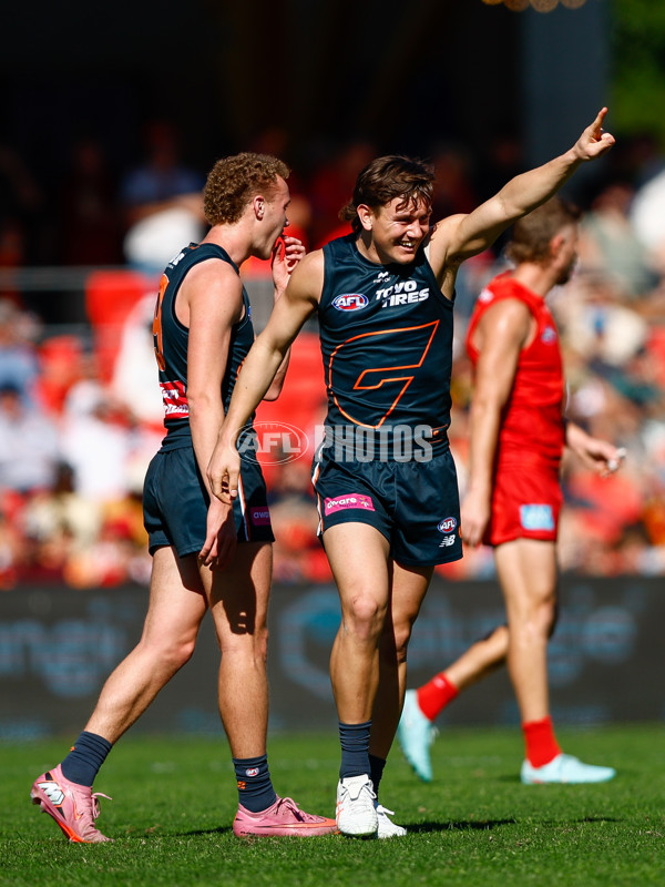AFL 2025 Round 23 - Gold Coast v GWS - A-61407649