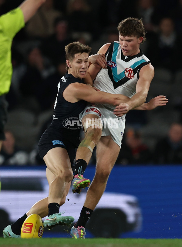 AFL 2025 Round 23 - Carlton v Port Adelaide - A-61412915