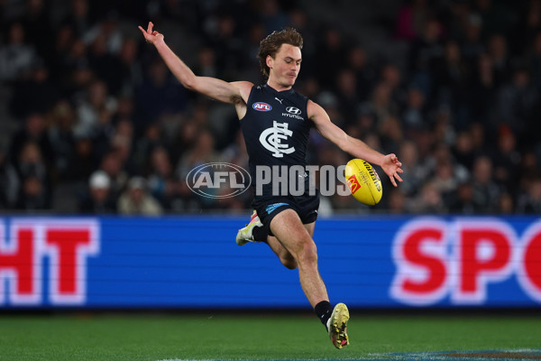 AFL 2025 Round 23 - Carlton v Port Adelaide - A-61413173