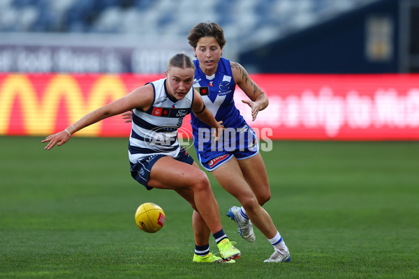 AFLW 2025 Round 01 - Geelong v North Melbourne - A-61415347