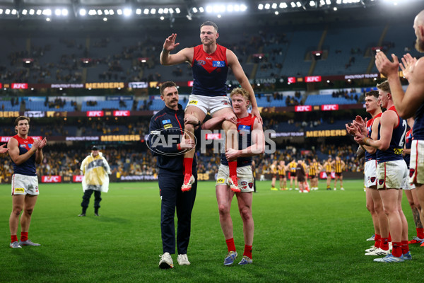 AFL 2025 Round 23 - Hawthorn v Melbourne - A-61429236