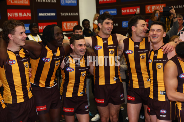 AFL 2025 Round 23 - Hawthorn v Melbourne - A-61429687