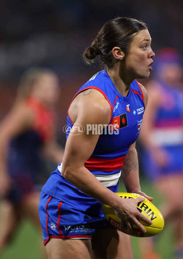 AFLW 2025 Round 01 - Western Bulldogs v Melbourne - A-61450087